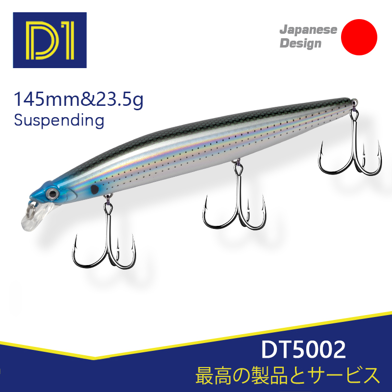 Fishing Lure Buzzbait - D1 Minnow Fishing Lure Bait Suspending