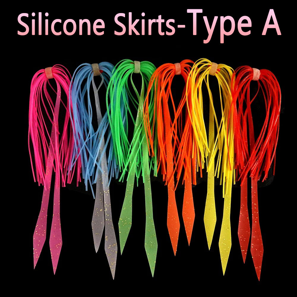 10/12pcs Soft Silicone Skirt L - Fishing Lure Buzzbait ulasan dan harga