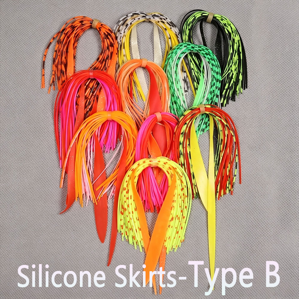 10/12pcs Soft Silicone Skirt L - Fishing Lure Buzzbait ulasan dan harga