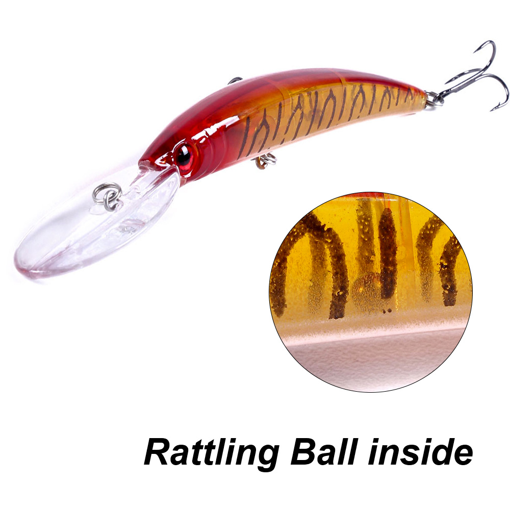 1PCS 15cm 15g  Deep Diving Jer - Fishing Lure Swimbait ulasan dan harga