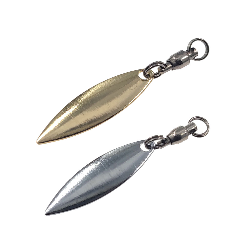 10pcs Willowleaf Blades Spinne - Fishing Lure Buzzbait ulasan dan harga