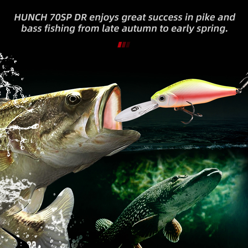 ALLBLUE HUNCH 70SP DR Professi - Fishing Lure Swimbait ulasan dan harga