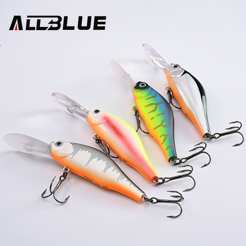 ALLBLUE HUNCH 70SP DR Professi - Fishing Lure Swimbait ulasan dan harga