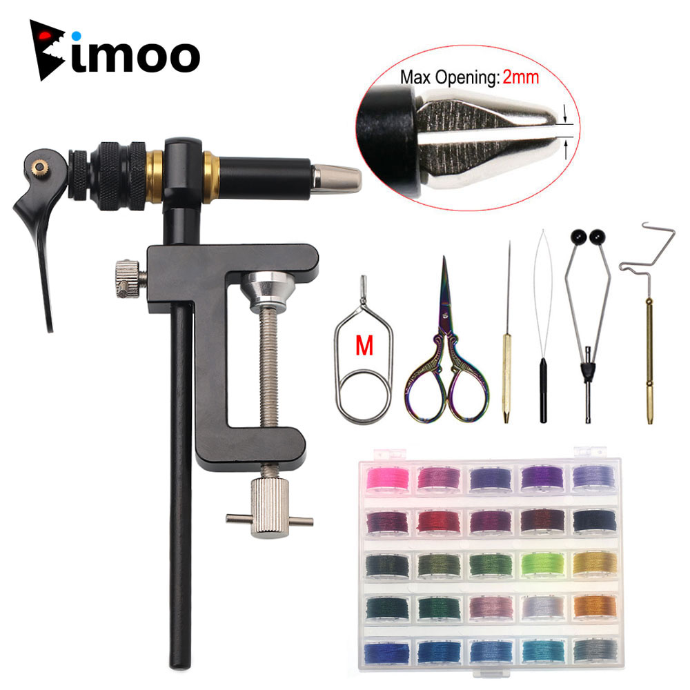 Bimoo 360° Rotation C-Clamp Fl - Fishing Lure Making Kit ulasan dan harga