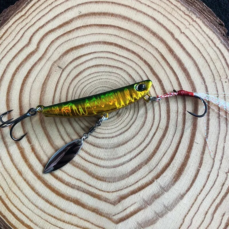 Metal Jig Spoon Fishing Lures  - Fishing Lure Buzzbait ulasan dan harga